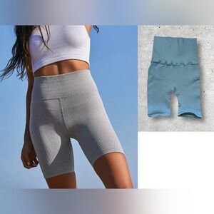 NWOT Free People Happiness Runs Bike Shorts